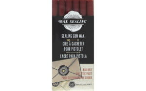 Manuscript Wax Sealing Gun Wax 6pc Red