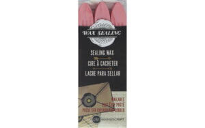 Manuscript Wax Sealing Wax w/Wick 3pc Pink