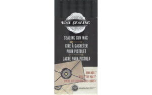 Manuscript Wax Sealing Gun Wax 6pc Black