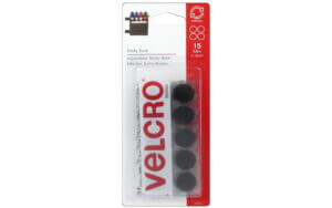 Sticky Back Circles 5/8" Black 15pc