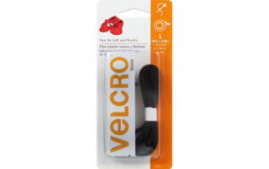 Sew On Soft & Flexible Tape 30" x 5/8" Black 1 Roll