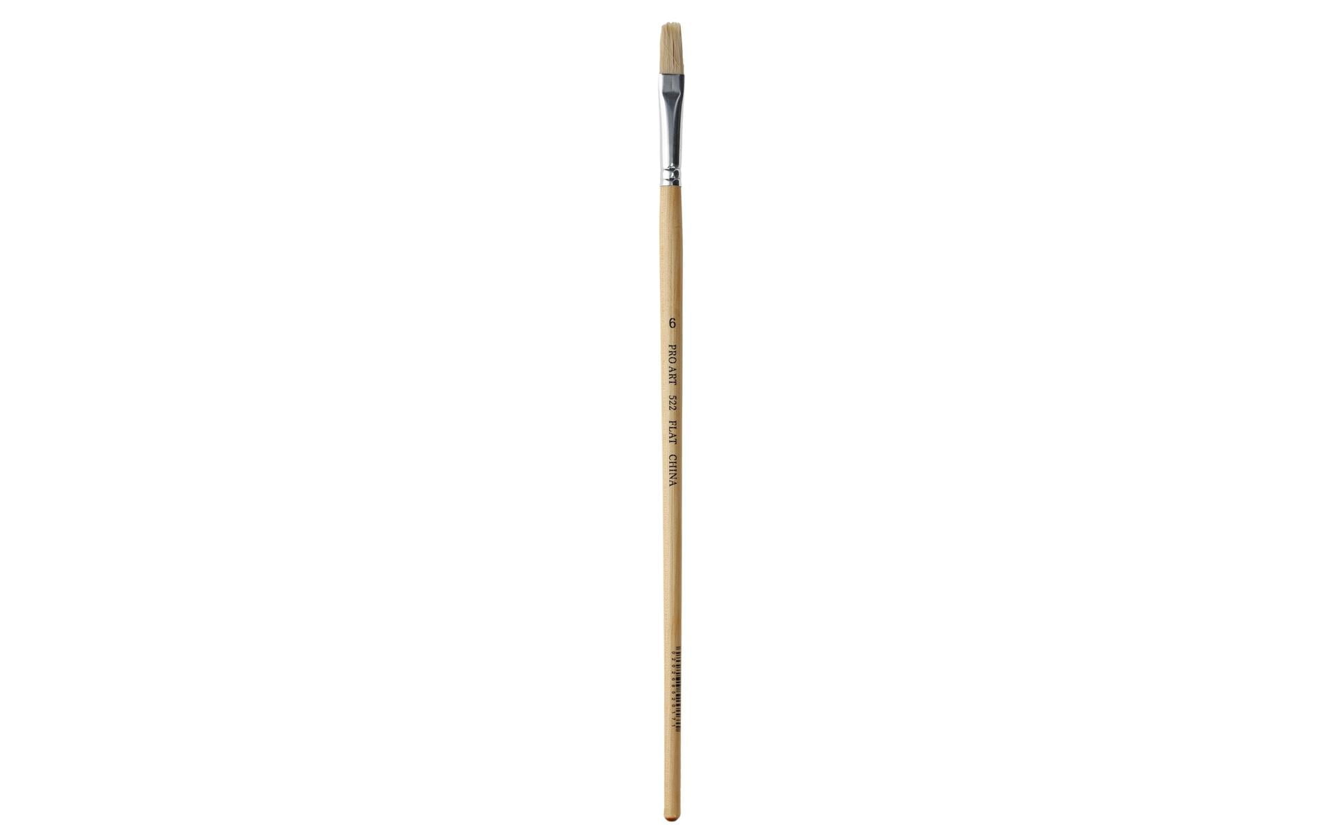 Pro Art 522 Bristle Flat Brush #6 Pro Art 522 Bristle Flat Brush #6