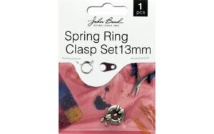 John Bead MHF Spring Ring Clasp 13mm A Slv