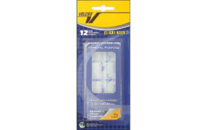 Velcro Sticky Back Squares 7/8" White 12pc