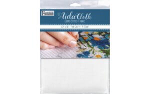 Aida Fabric 14ct 30x36" White