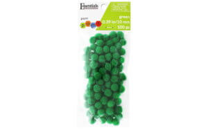 EBL Pom Pom 10mm Green 100pc EBL Pom Pom 10mm Green 100pc