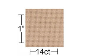 AidaCloth14ct30x36"Beige