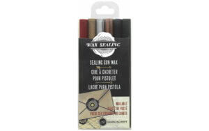 Manuscript Wax Sealing Gun Wax 6pc Ast
