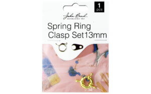 John Bead MHF Spring Ring Set 13mm Gold