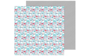Let It Snow Double-Sided Cardstock 12″X12″ Snow Happy Let It Snow Double-Sided Cardstock 12"X12" Snow Happy
