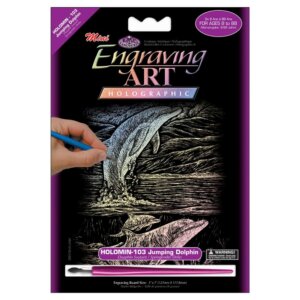 Dolphin -Mini Engraving Art