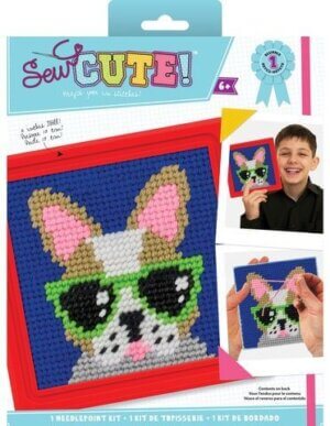 Dog -Learn 2 Sew Needlpnt