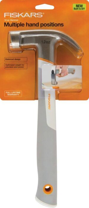 12oz Fiskars Built to DIY Precision Hammer 11.5″ 12oz Fiskars Built to DIY Precision Hammer 11.5"