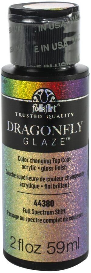 Full Spectrum Shift FolkArt DragonFly Glaze Topcoat 2oz
