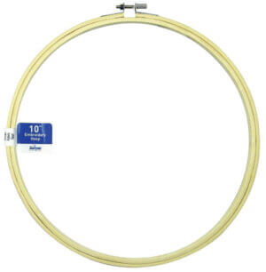 10" Natural Janlynn Wood Embroidery Hoop
