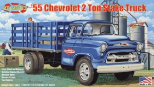 1955 Chevy Stake Truck Plastic Model Kit