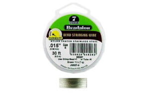 Beadalon Bead Wire 7Strand .015″ Bright 30′ Beadalon Bead Wire 7Strand .015" Bright 30'