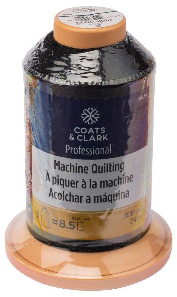 Black Coats Professional Machine Quilting Thread 3000yd