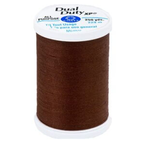 Dark Brown Coats Dual Duty XP General Purpose Thread 250yd