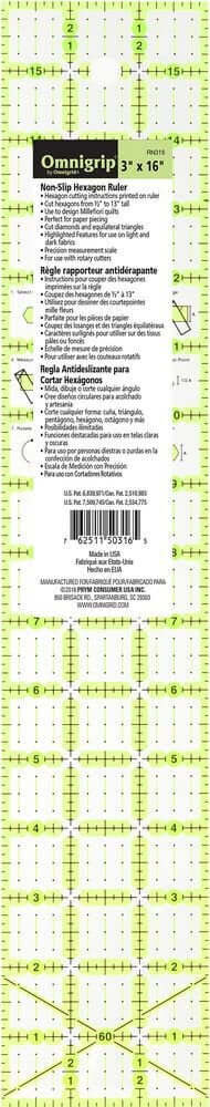 Omnigrip By Omnigrid Non-Slip Hexagon (Millefiori)-