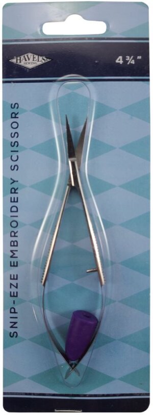 Pointed Tips Havel's Snip-Eze Embroidery Snips 4.75"