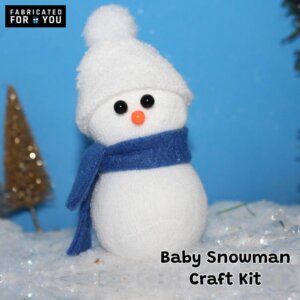Baby Snowman Craft Kit
