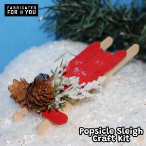 Popsicle Sleigh Craft Kit
