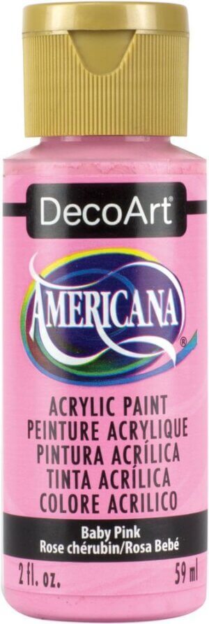 Baby Pink - Opaque - Americana Acrylic Paint 2oz