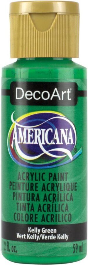 Kelly Green - Opaque - Americana Acrylic Paint 2oz