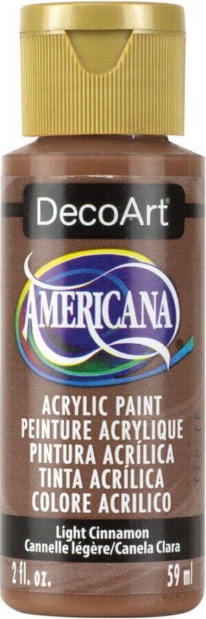 Light Cinnamon - Opaque - Americana Acrylic Paint 2oz