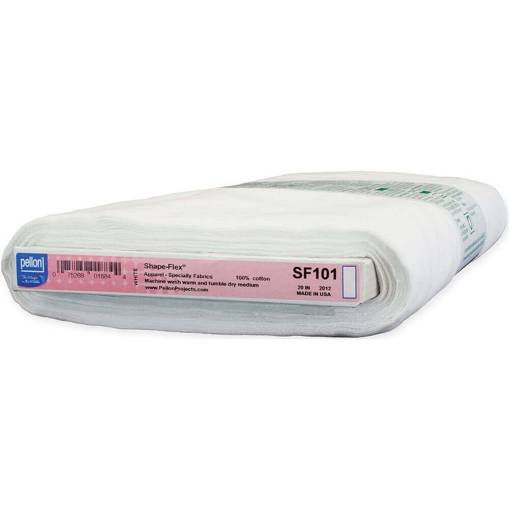 SF 101 Pellon Shape-Flex Woven Fusible Interfacing-White 19/20″ BTY SF 101 Pellon Shape-Flex Woven Fusible Interfacing-White 19/20" BTY - Image 3