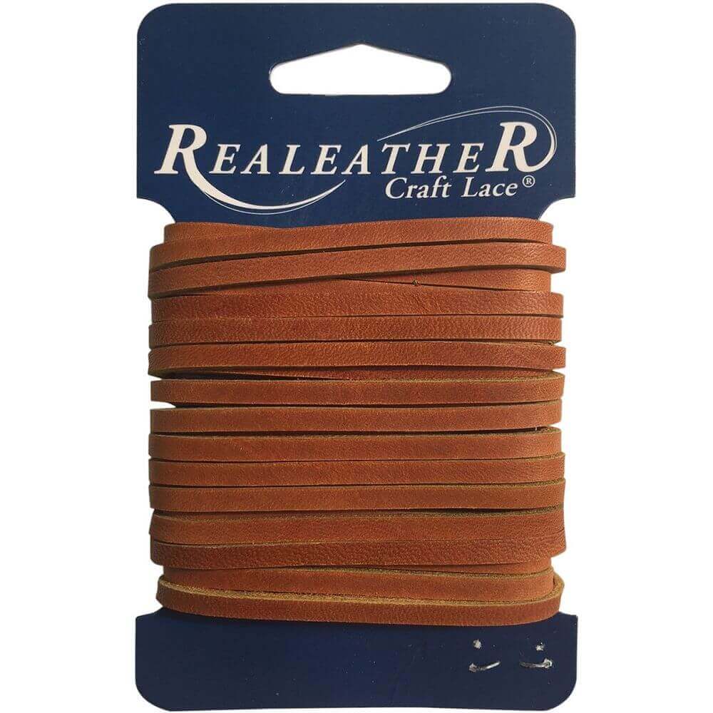 Realeather Crafts Latigo Lace .125″X4yd Carded-Chieftan