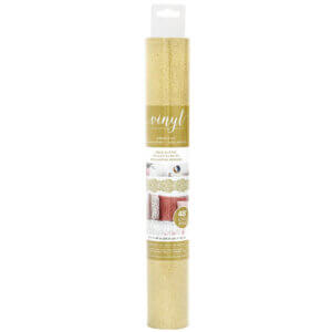 American Crafts Adhesive Vinyl 12"X48"-Pow - Gold
