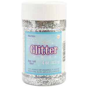 Glitter 4oz-Silver