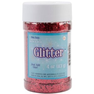 Glitter 4oz-Red