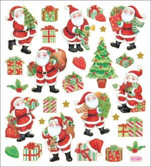 Sticker King Stickers-Santa's Jobs