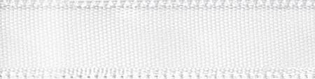 Offray Single Face Satin Ribbon 1-1/2″X12′-White