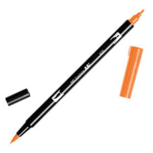 925 Scarlet – Tombow Dual Brush Pen 925 Scarlet - Tombow Dual Brush Pen