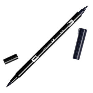 N15 Black – Tombow Dual Brush Pen N15 Black - Tombow Dual Brush Pen