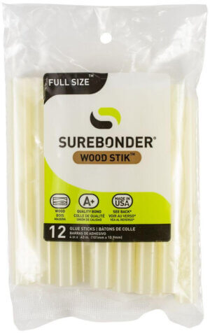 7/16"X4" 12/Pkg All-Temp WoodStik Glue Sticks