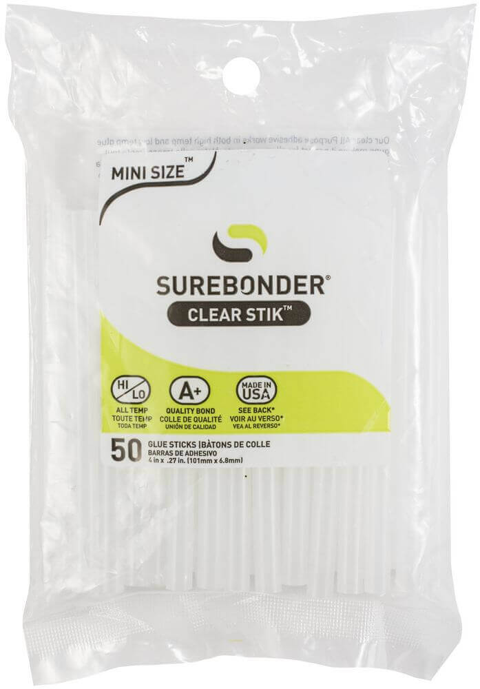 .28″X4″ 50/Pkg All-Purpose Stik Mini Glue Sticks