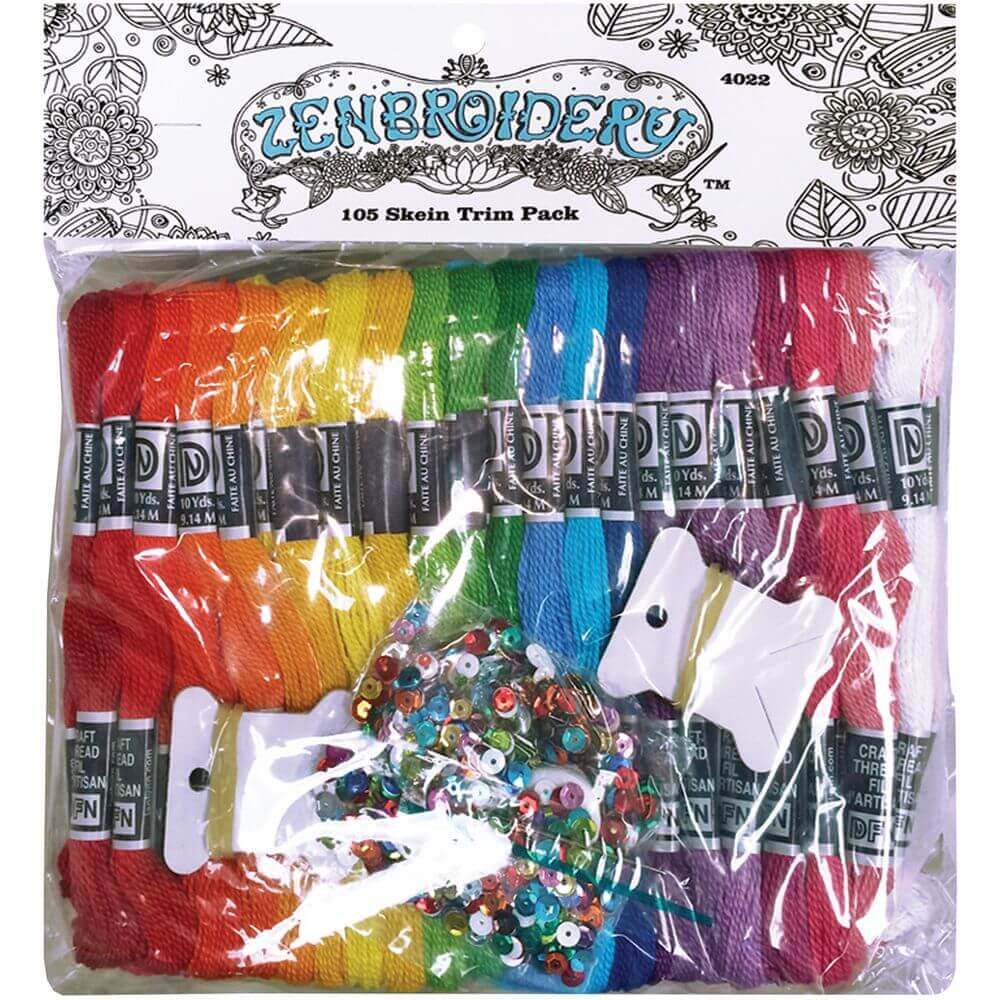 Value Pack-Zenbroidery Floss Pk Value Pack-Zenbroidery Floss Pk