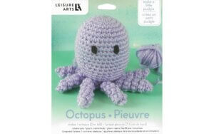 Leisure Arts Crochet Pudgies Kit Octopus Leisure Arts Crochet Pudgies Kit Octopus