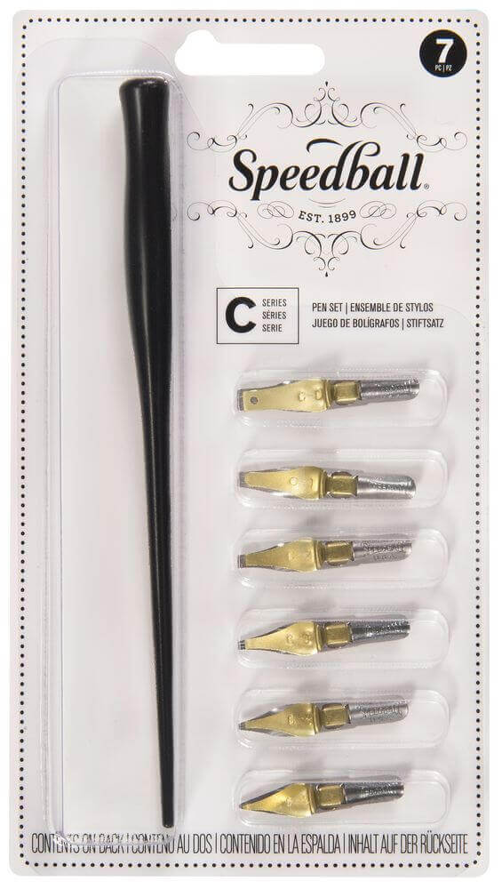 6 Nibs -Lettrng Set “c” Styl 6 Nibs -Lettrng Set “c” Styl