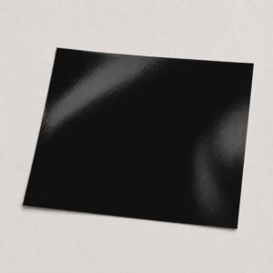 FFY Black Vinyl Gloss 12in sheet FFY Black Vinyl Gloss 12in sheet