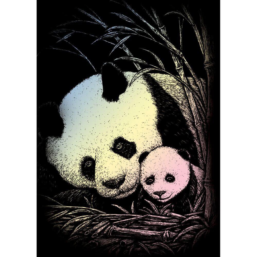 Panda -Mini Engraving Art Panda -Mini Engraving Art - Image 3
