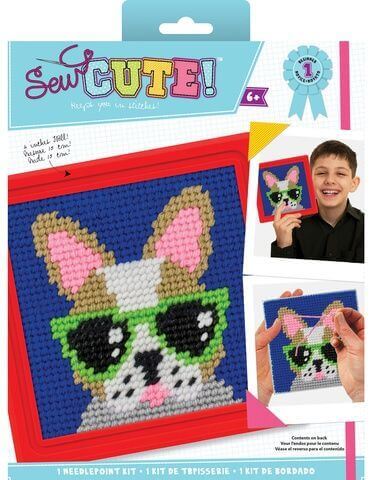 Dog -Learn 2 Sew Needlpnt