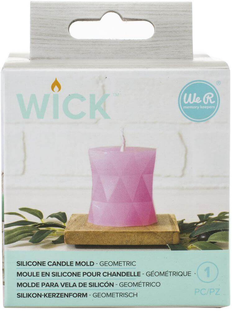 We R Wick Candle Mold-Geometric