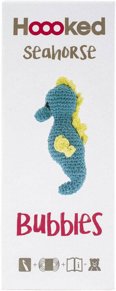 Lagoon Hoooked Seahorse Bubbles Yarn Kit W/Eco Barbante Yarn Lagoon Hoooked Seahorse Bubbles Yarn Kit W/Eco Barbante Yarn