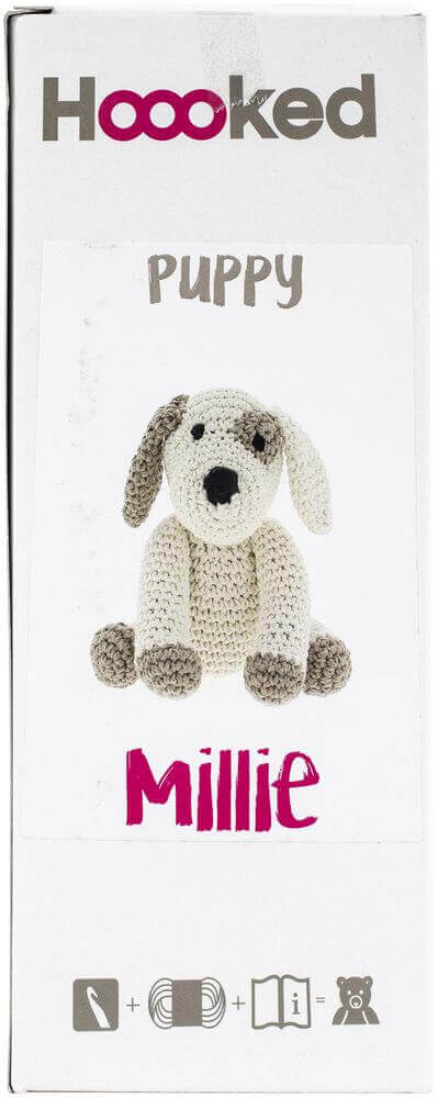 Hoooked Puppy Millie Yarn Kit W/Eco Barbante Yarn Hoooked Puppy Millie Yarn Kit W/Eco Barbante Yarn